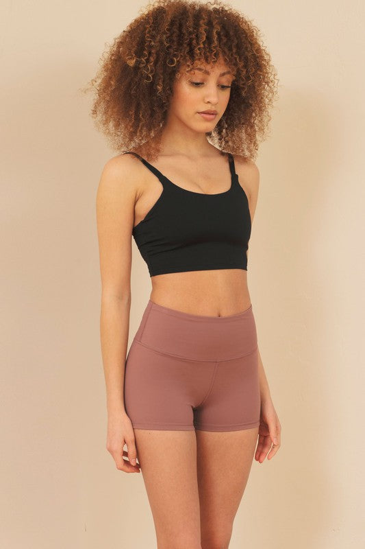 ALAMAE APPAREL - Naomi Brushed Nylon Training Short | Available in 5 Colors